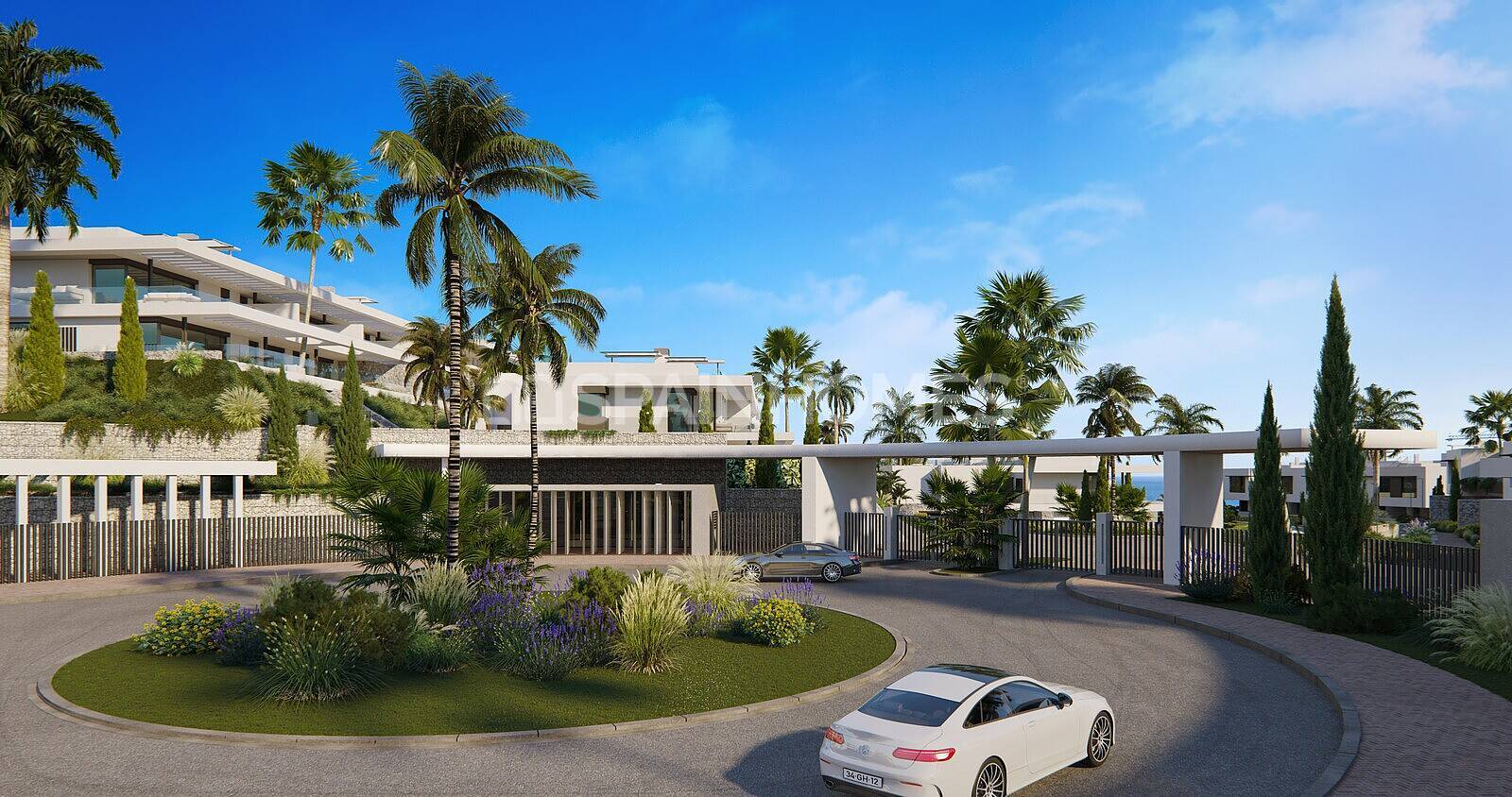 Kattohuoneisto Marbella, Malaga, Espanja 3 makuuhuonetta, 140 m2 No. 177868