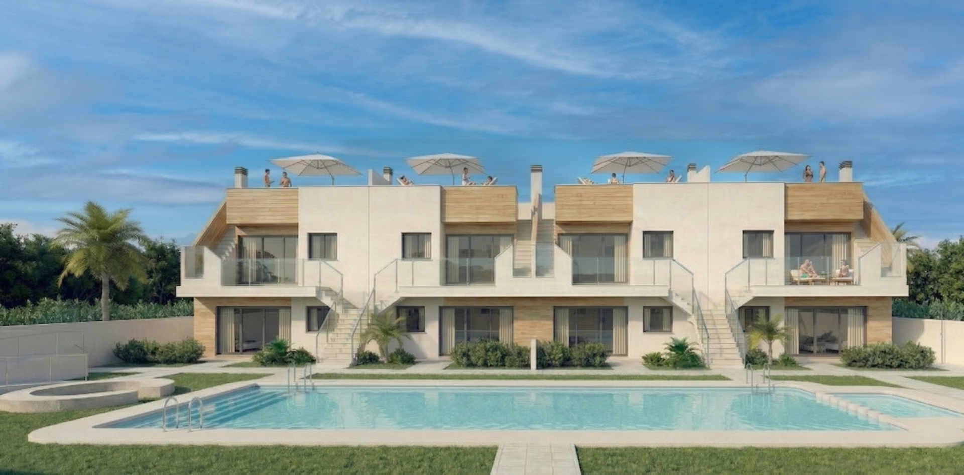 Bungalow a San Javier, Murcia, Spagna 3 camere da letto, 88 mq. N° 195451