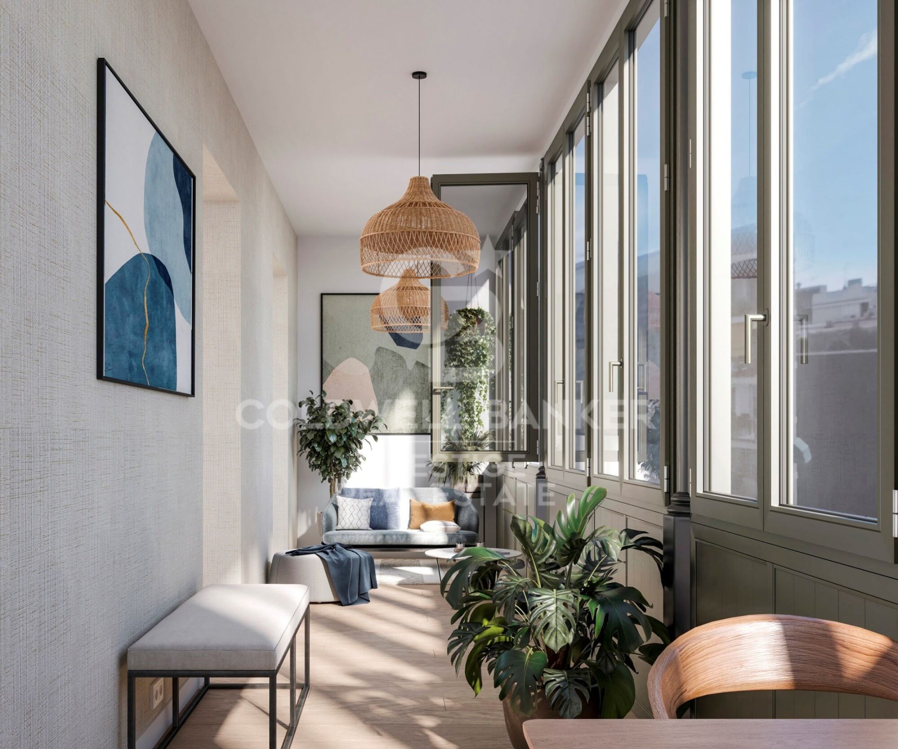 Huoneisto Barcelona, Espanja 1 makuuhuone, 60 m2 No. 160290