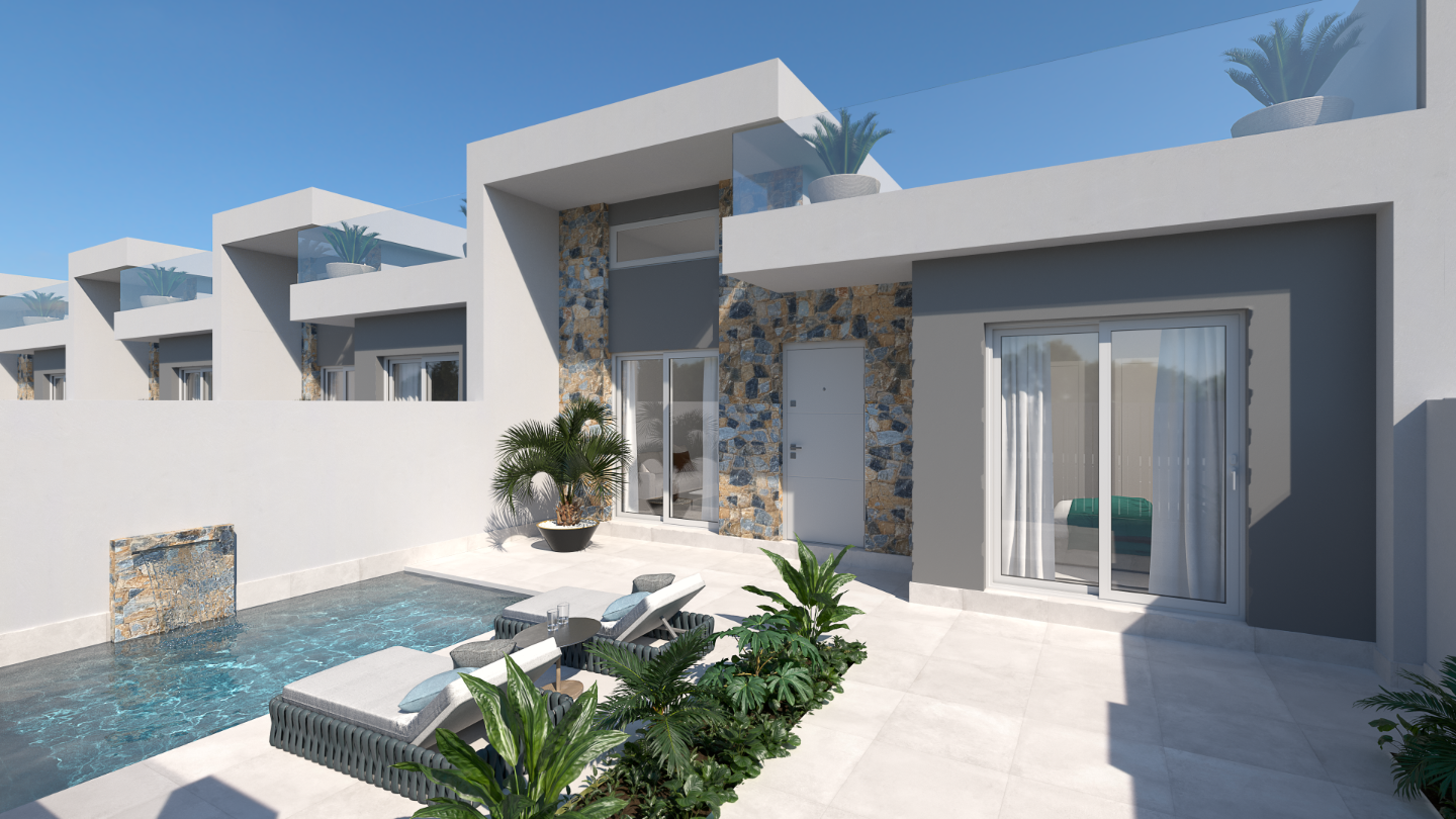 Villa i Balsicas, Murcia, Spanien 3 sovrum, 95 kvm. Nr. 78725