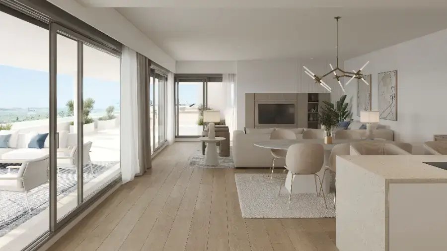 Lägenhet i Estepona, Malaga, Spanien 4 sovrum, 192 kvm. Nr. 135968