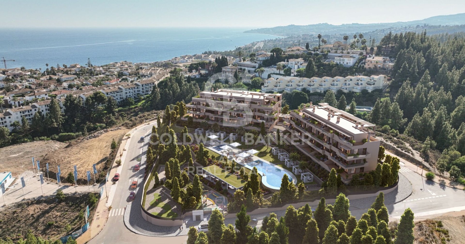 Huoneisto Mijas, Malaga, Espanja 3 makuuhuonetta, 120 m2 No. 158081