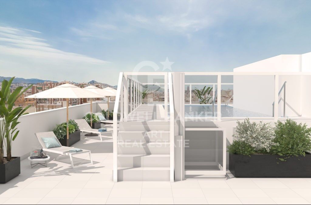 Appartamento a Malaga, Spagna 2 camere da letto, 105 mq. N° 158450
