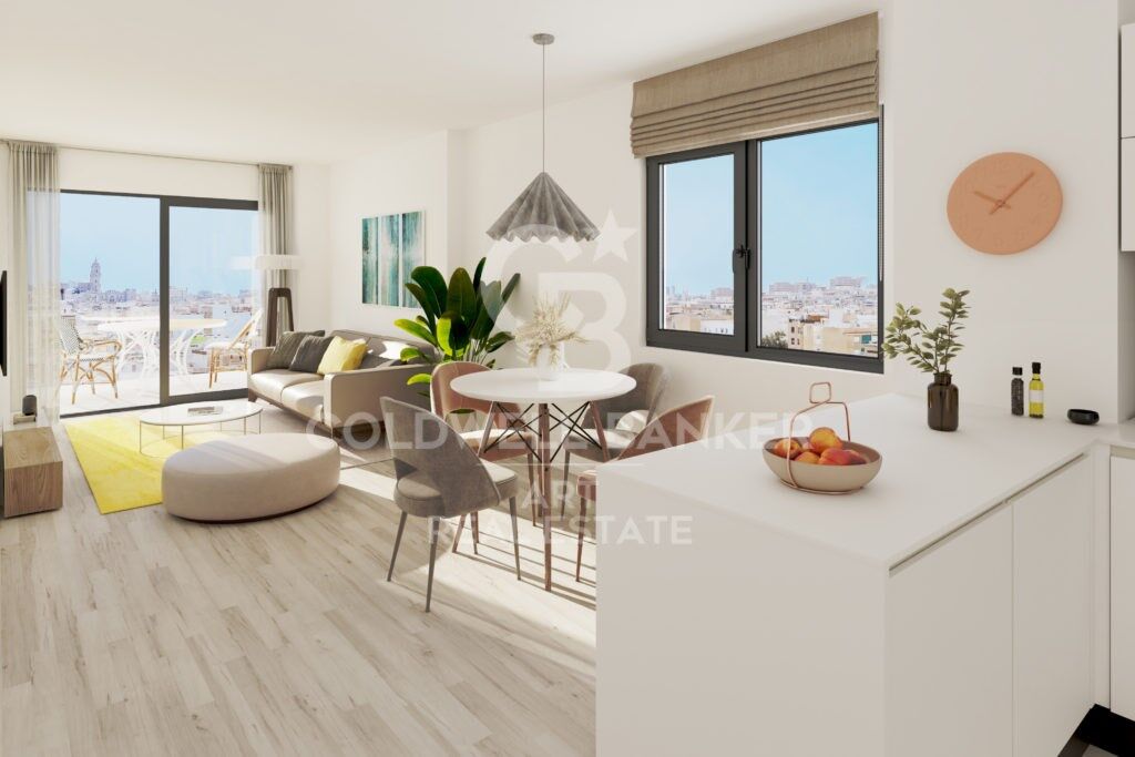 Appartamento a Malaga, Spagna 2 camere da letto, 105 mq. N° 158450