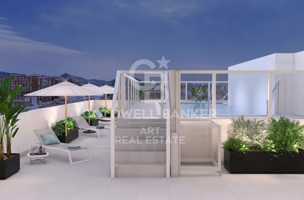 Appartamento a Malaga, Spagna 2 camere da letto, 105 mq. N° 158450