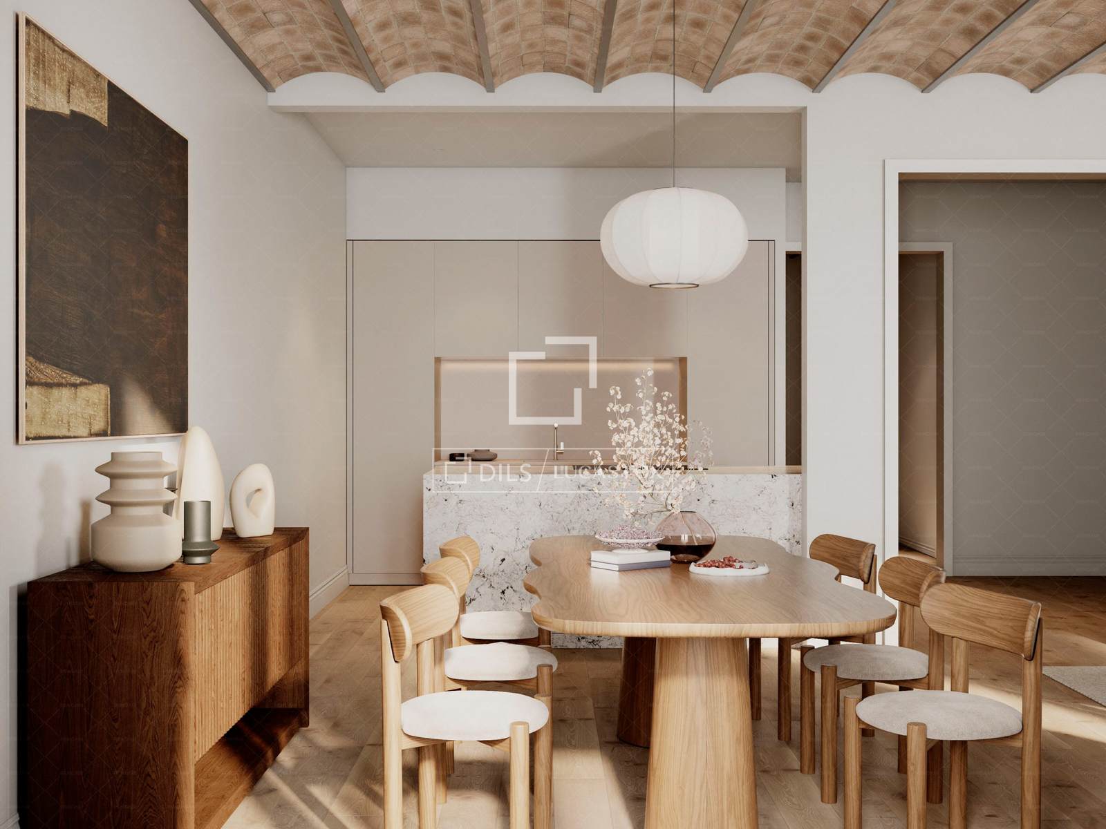 Appartamento a Barcelona, Spagna 4 camere da letto, 175 mq. N° 150610