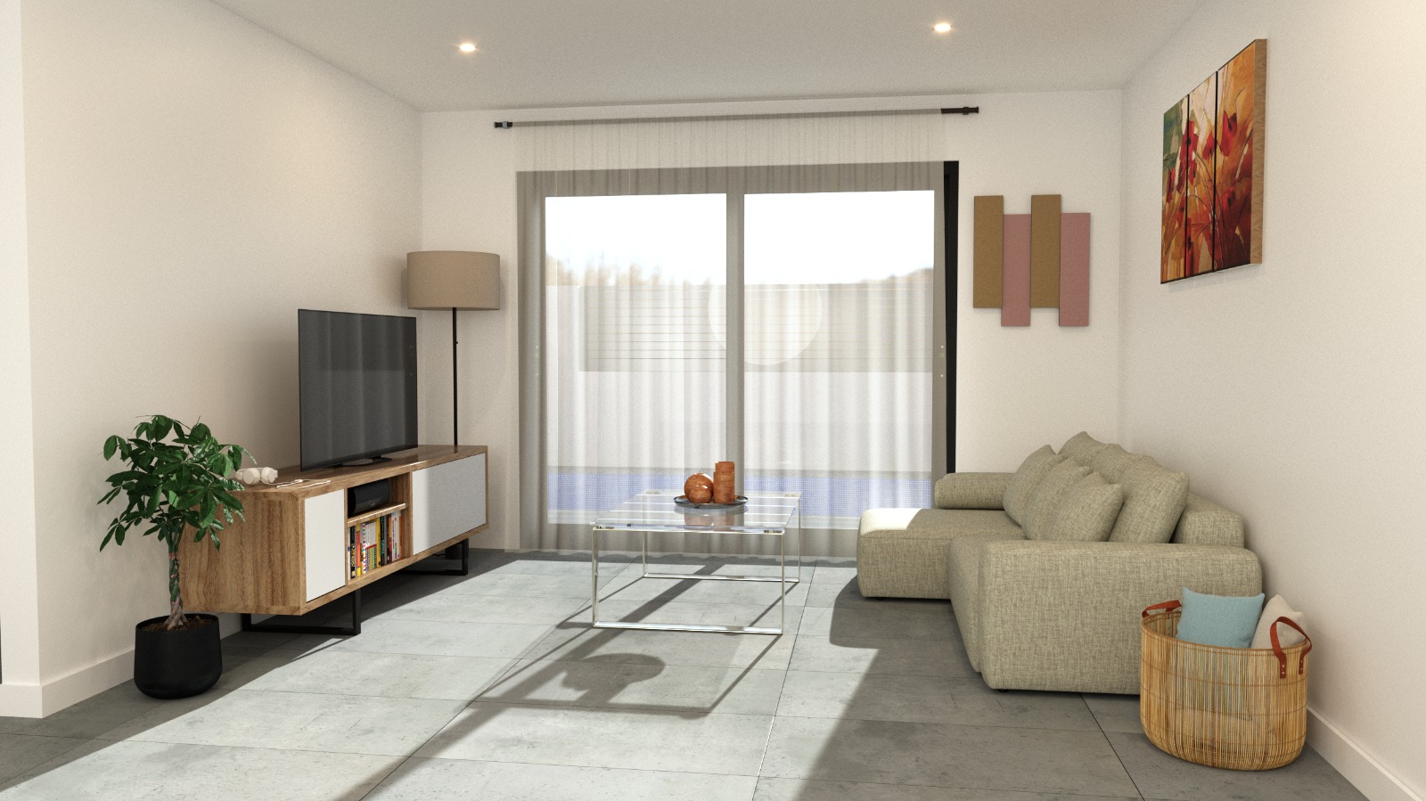 Villa in Balsicas, Murcia, Spanien 3 Schlafzimmer, 90 m2 Nr. 164024