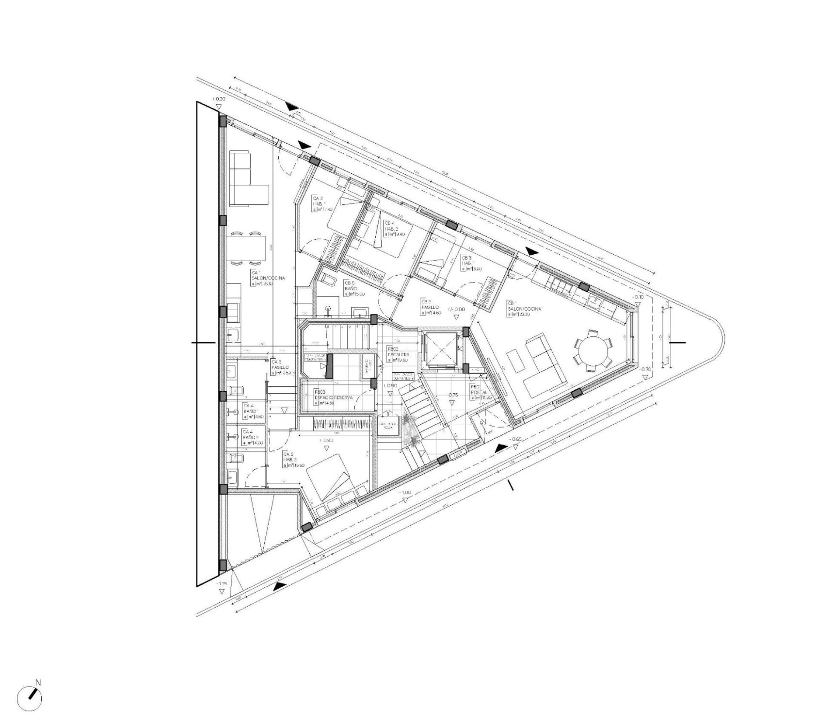 Appartamento a Mazarron, Murcia, Spagna 2 camere da letto, 60 mq. N° 187206