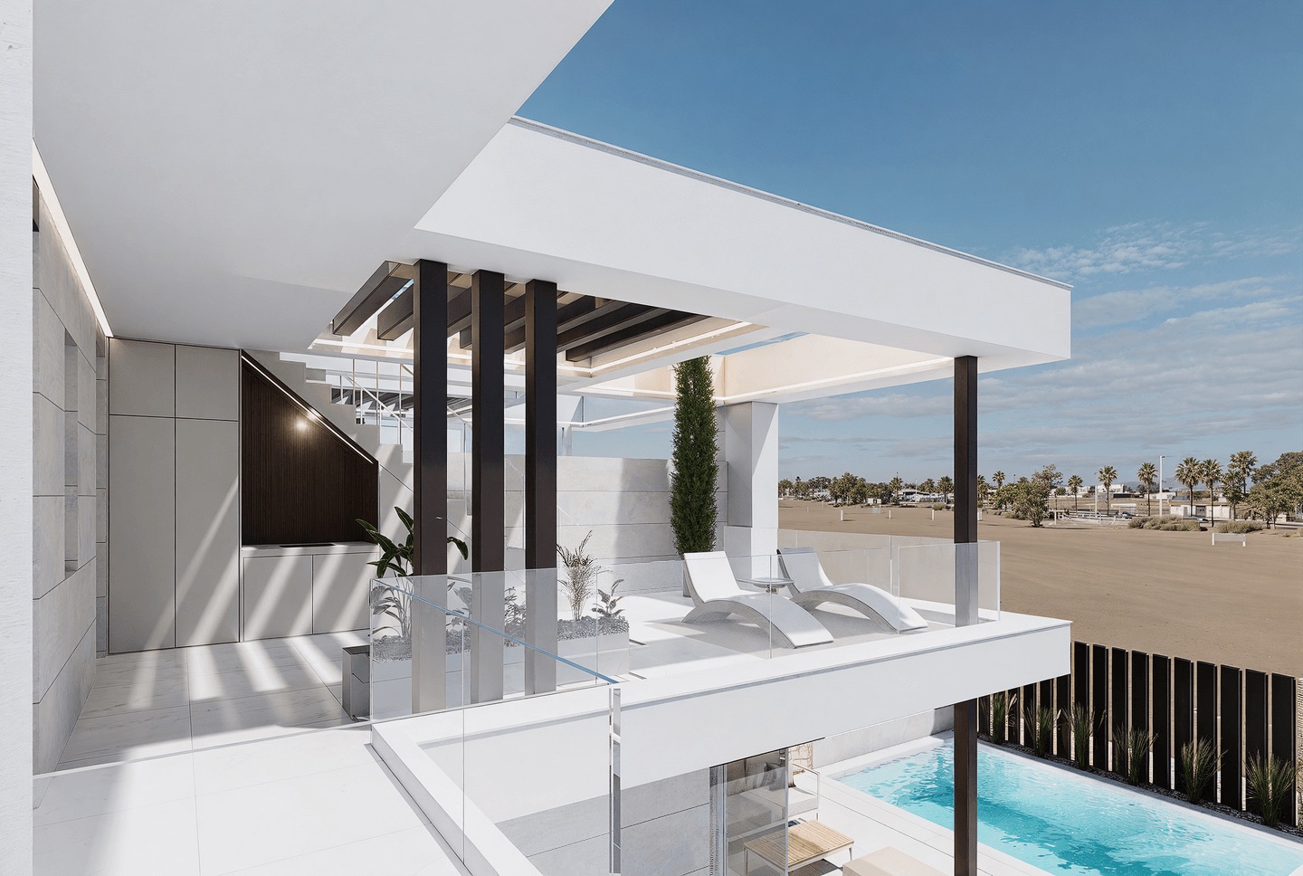 Villa en Los Alcázares, Murcia, España 3 dormitorios, 178 m2 No. 133852