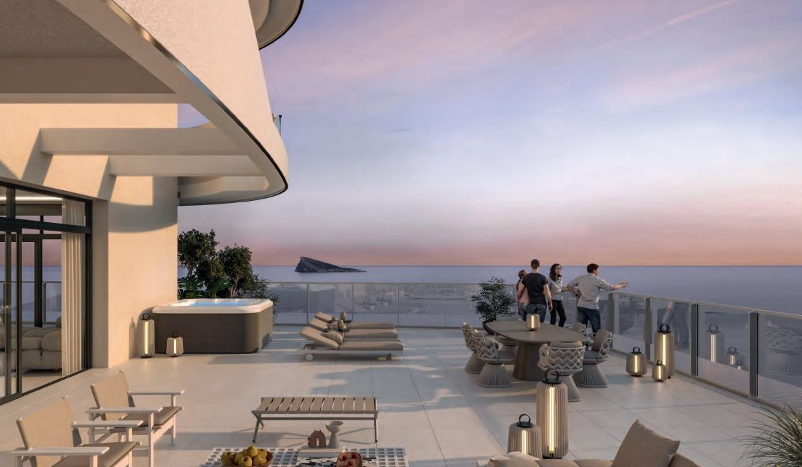 Apartment in Benidorm, Alicante, Spain 4 bedrooms, 241 sq.m. No. 133100