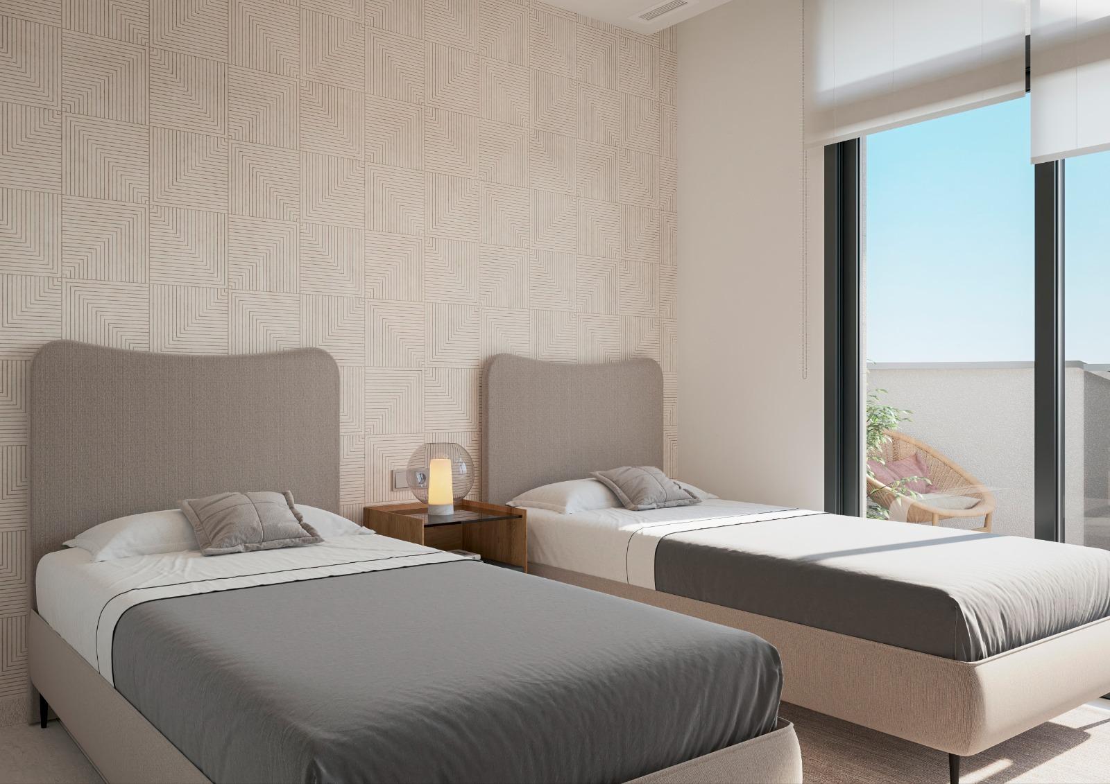 Apartment in Benidorm, Alicante, Spain 1 bedroom, 77 sq.m. No. 133098