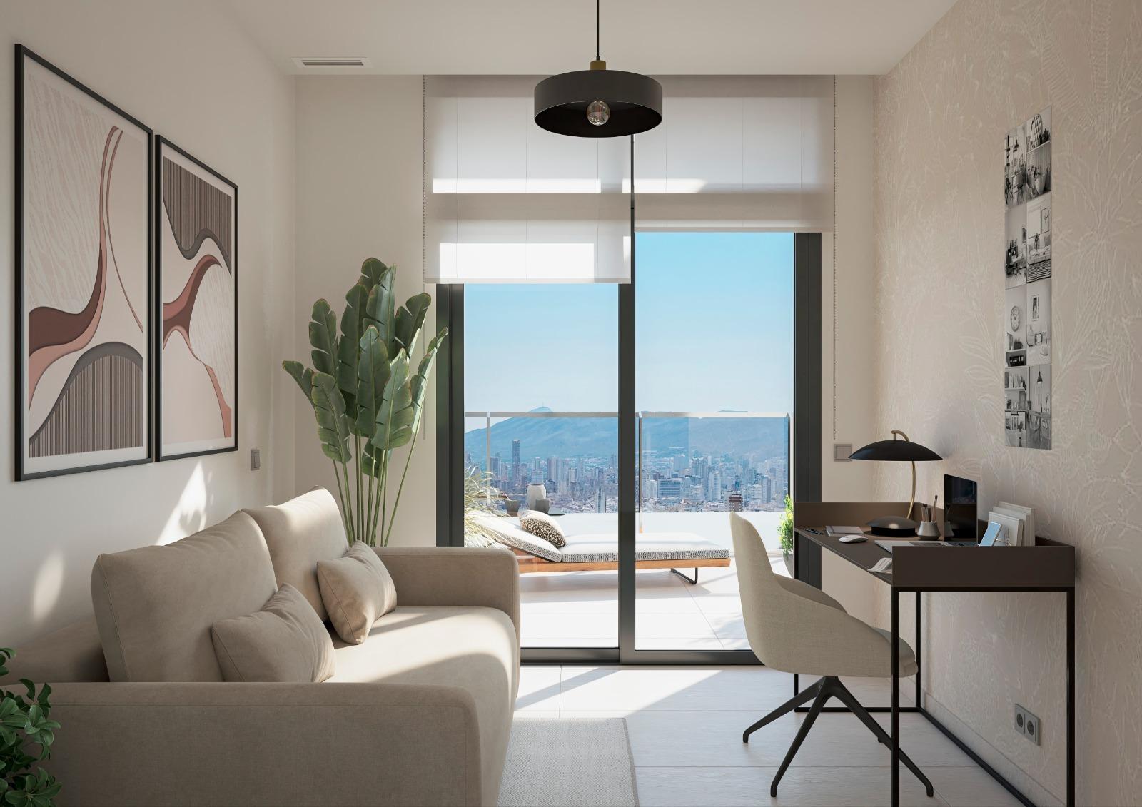 Apartment in Benidorm, Alicante, Spain 1 bedroom, 77 sq.m. No. 133098