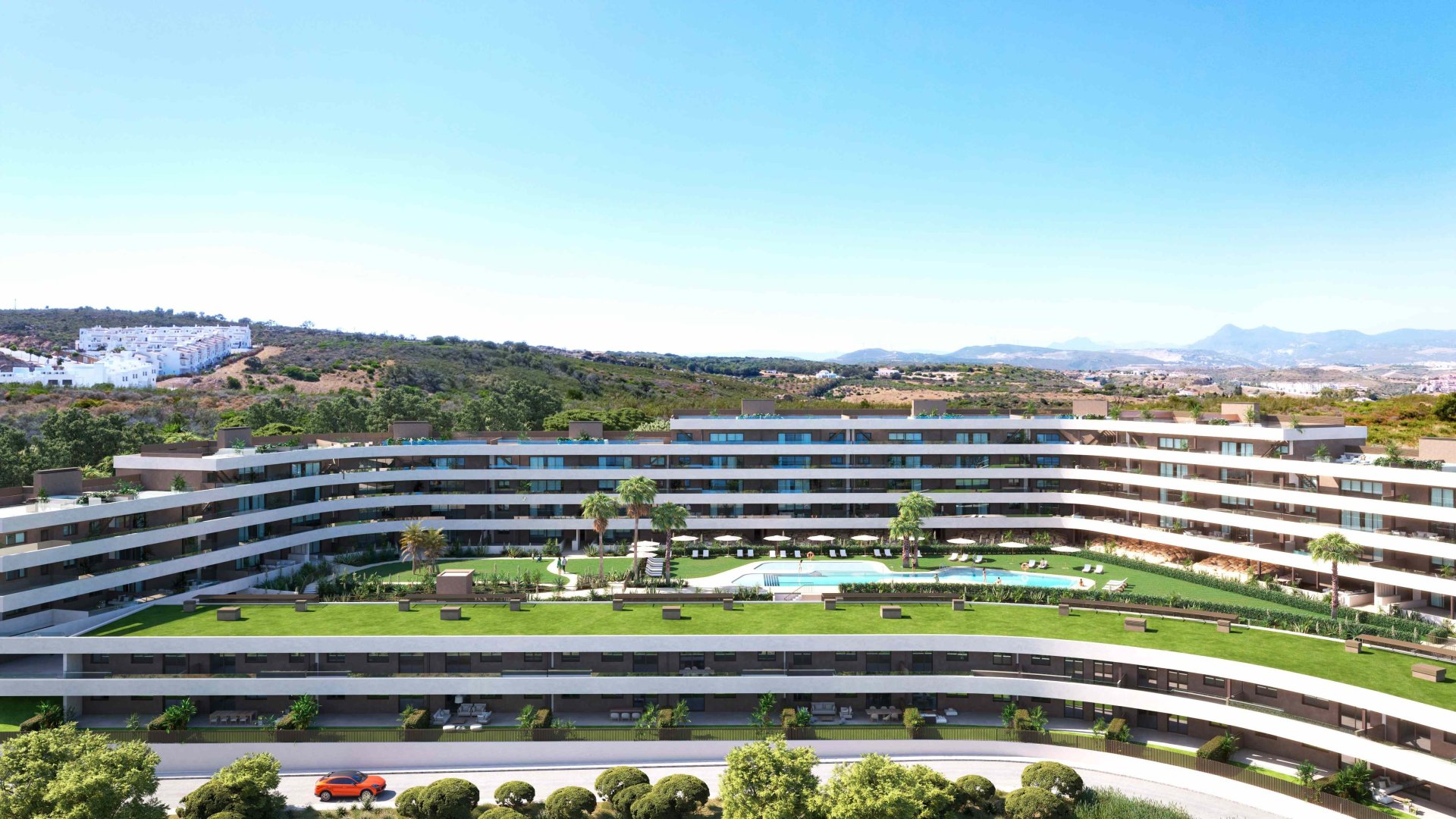 Apartment in Manilva, Malaga, Spain 3 bedrooms, 120 sq.m. No. 180015