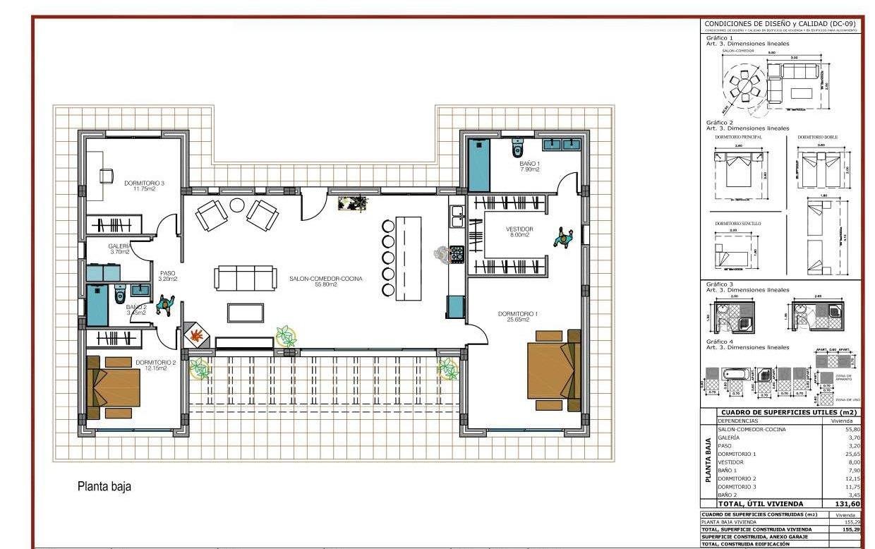 Villa in Pinoso, Alicante, Spain 4 bedrooms, 165 sq.m. No. 135398