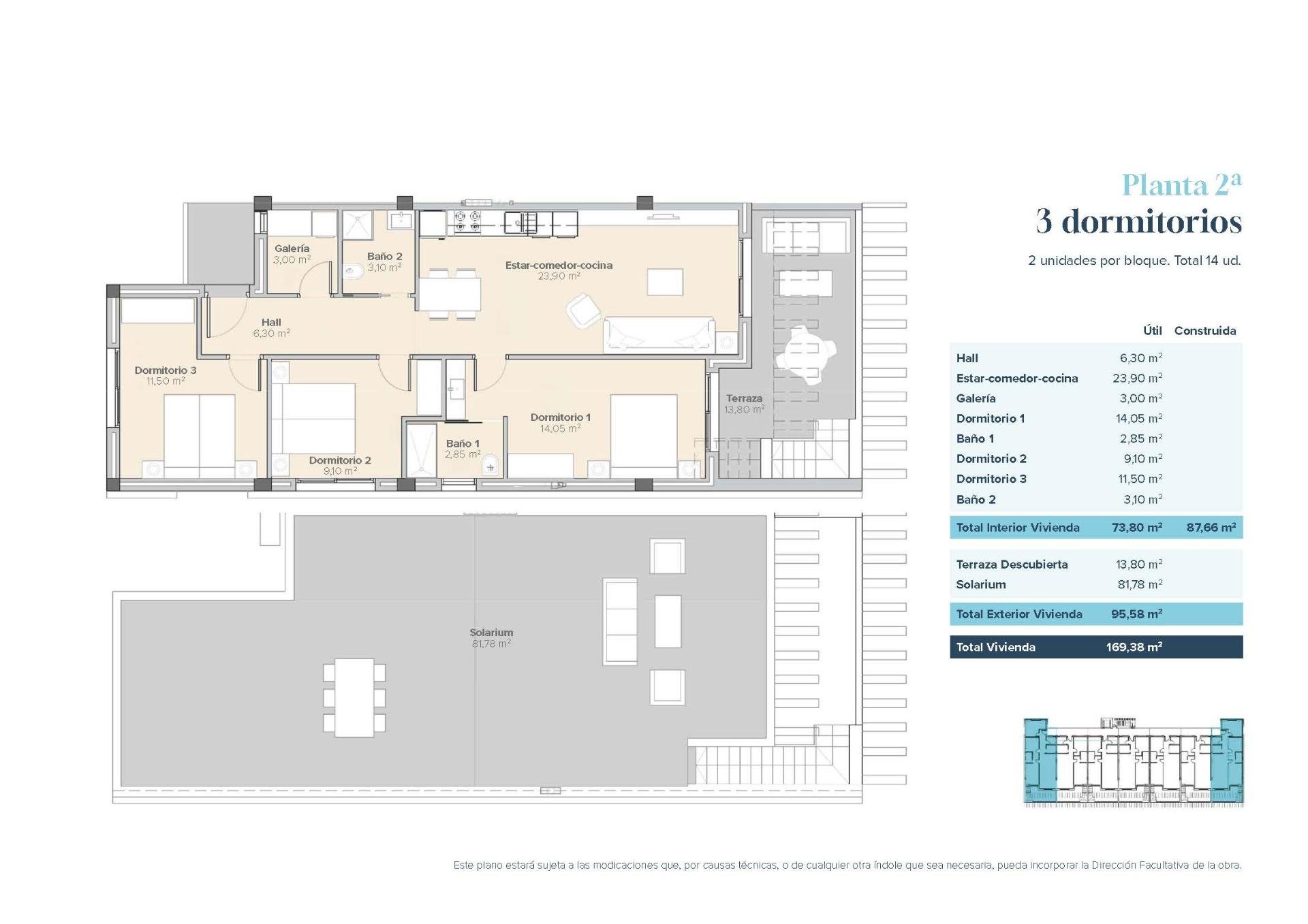 Huoneisto Vera, Almeria, Espanja 3 makuuhuonetta, 87 m2 No. 192395