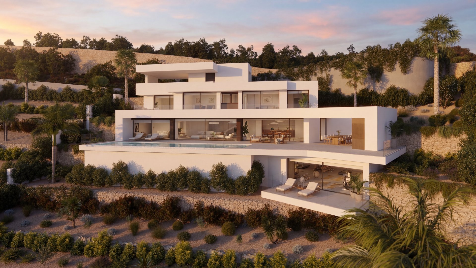 Villa in Benissa, Alicante, Spain 4 bedrooms, 435 sq.m. No. 181716