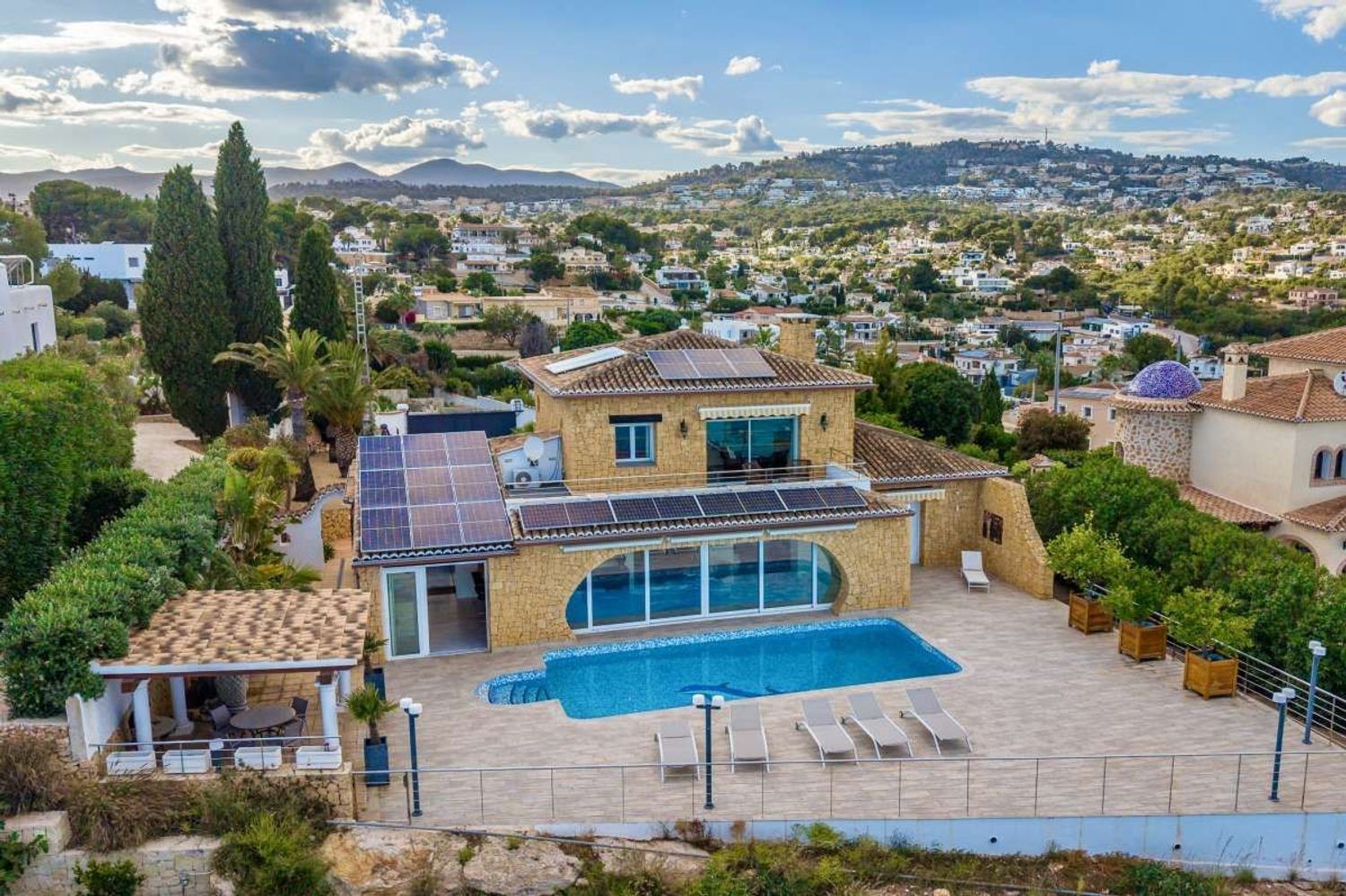 Villa en Benissa, Alicante, España 4 dormitorios, 377 m2 No. 181712
