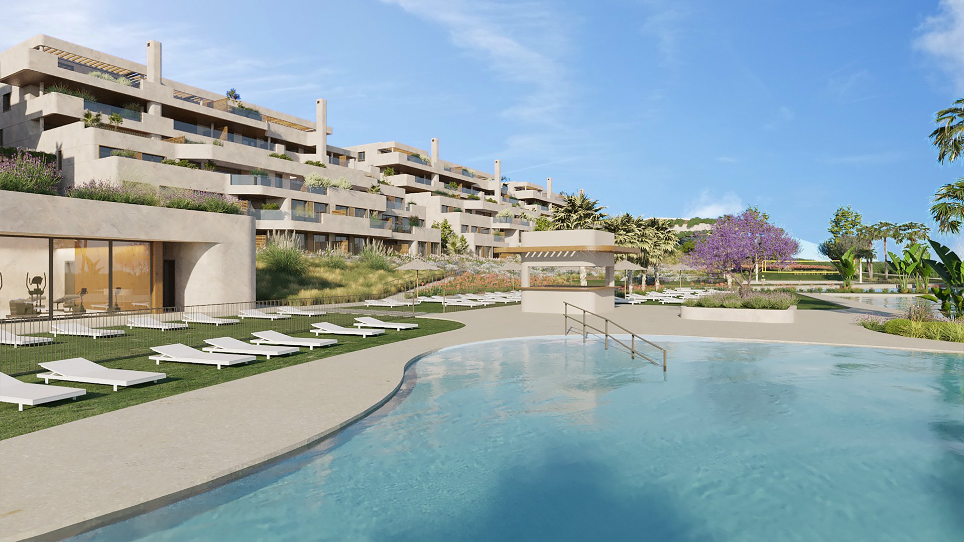Huoneisto San Roque, Cadiz, Espanja 2 makuuhuonetta, 106 m2 No. 143387