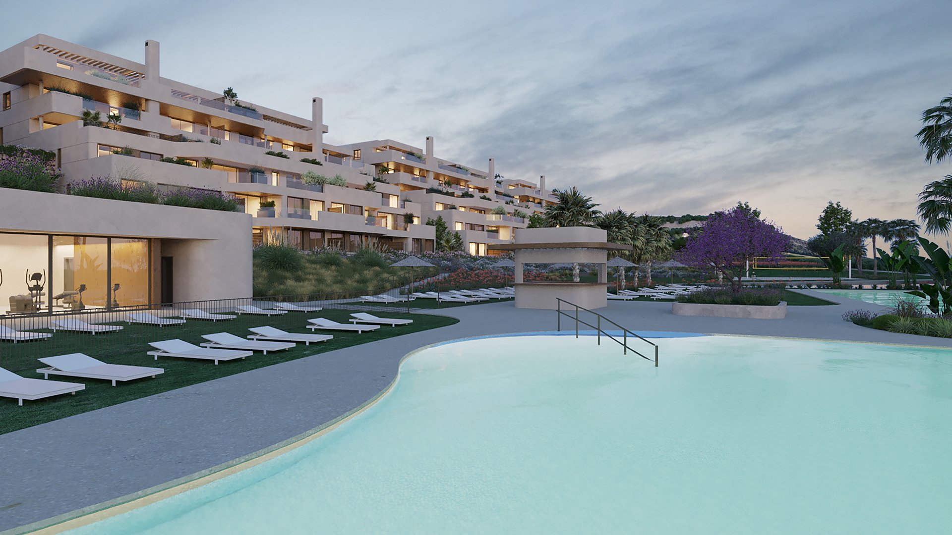Huoneisto San Roque, Cadiz, Espanja 2 makuuhuonetta, 106 m2 No. 143387