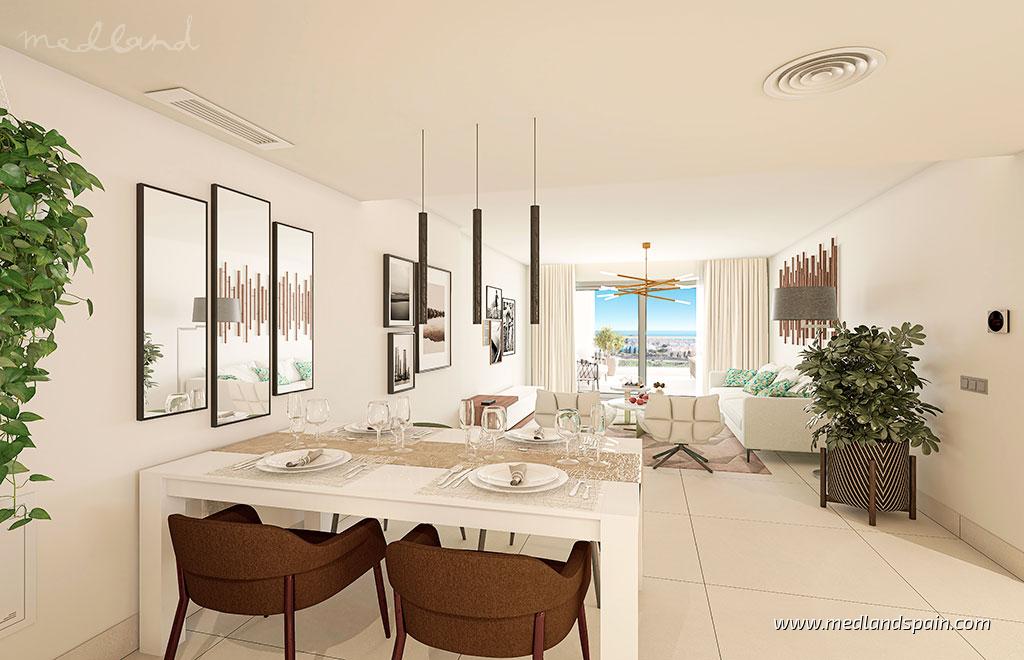 Wohnung in Manilva, Malaga, Spanien 2 Schlafzimmer, 82 m2 Nr. 166676