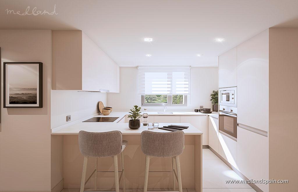 Wohnung in Manilva, Malaga, Spanien 3 Schlafzimmer, 103 m2 Nr. 166679