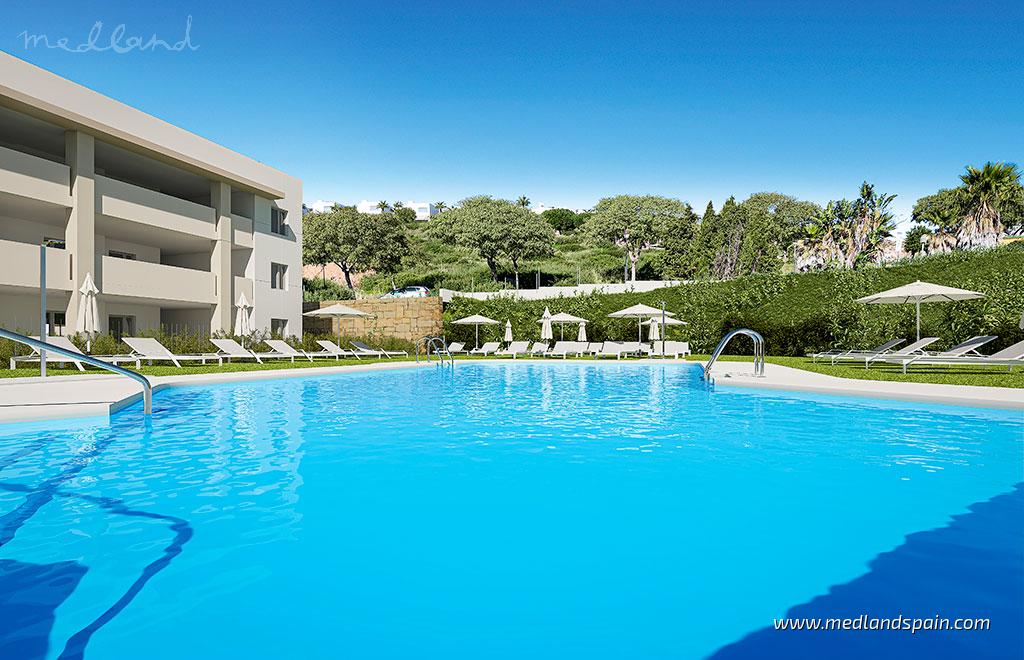 Wohnung in Manilva, Malaga, Spanien 3 Schlafzimmer, 103 m2 Nr. 166679