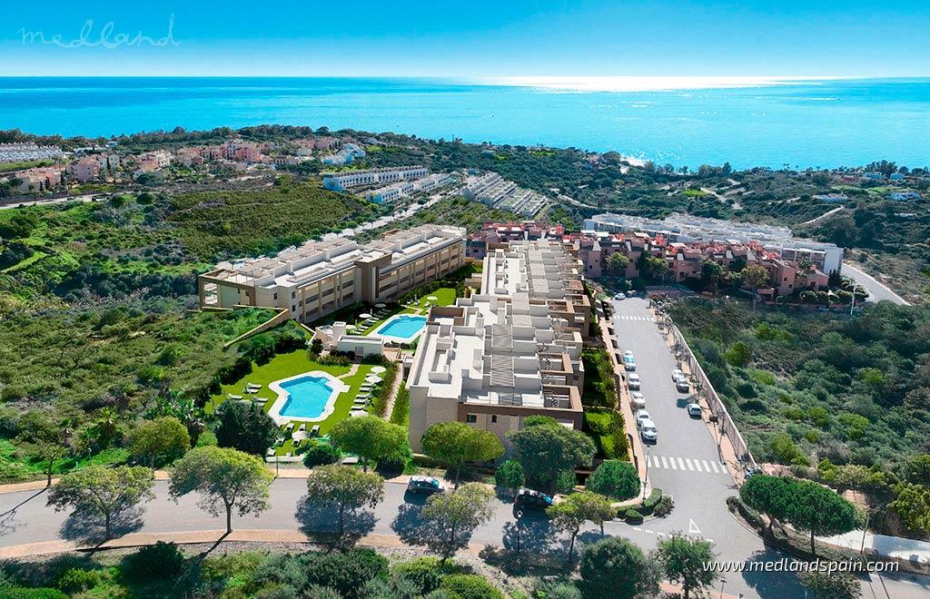 Wohnung in Manilva, Malaga, Spanien 3 Schlafzimmer, 103 m2 Nr. 166679