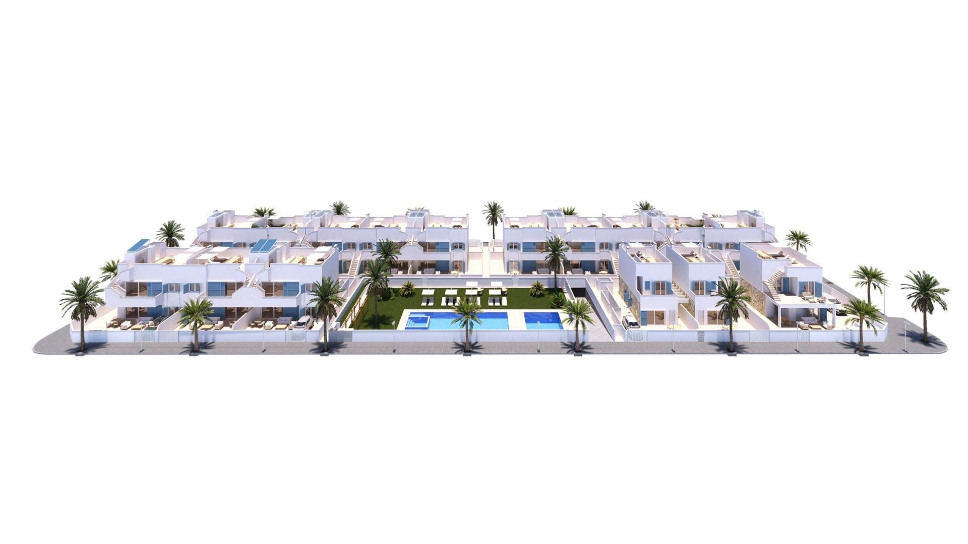 Villa Pilar de la Horadada, Alicante, Spānijā 3 istabas, 96 m2 Nr. 104341