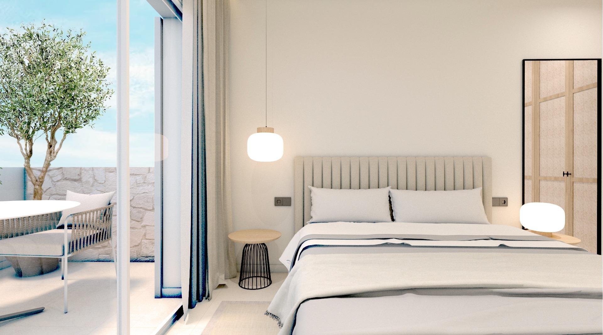 Villa Pilar de la Horadada, Alicante, Spānijā 3 istabas, 96 m2 Nr. 104341