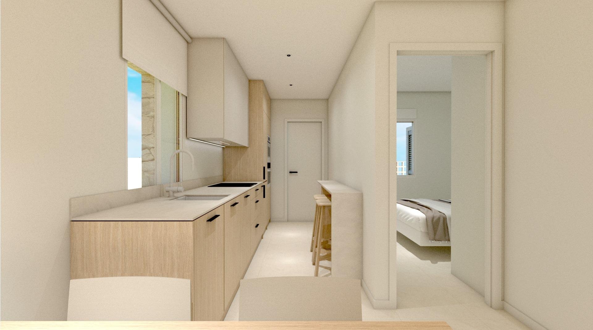 Villa Pilar de la Horadada, Alicante, Spānijā 3 istabas, 96 m2 Nr. 104341