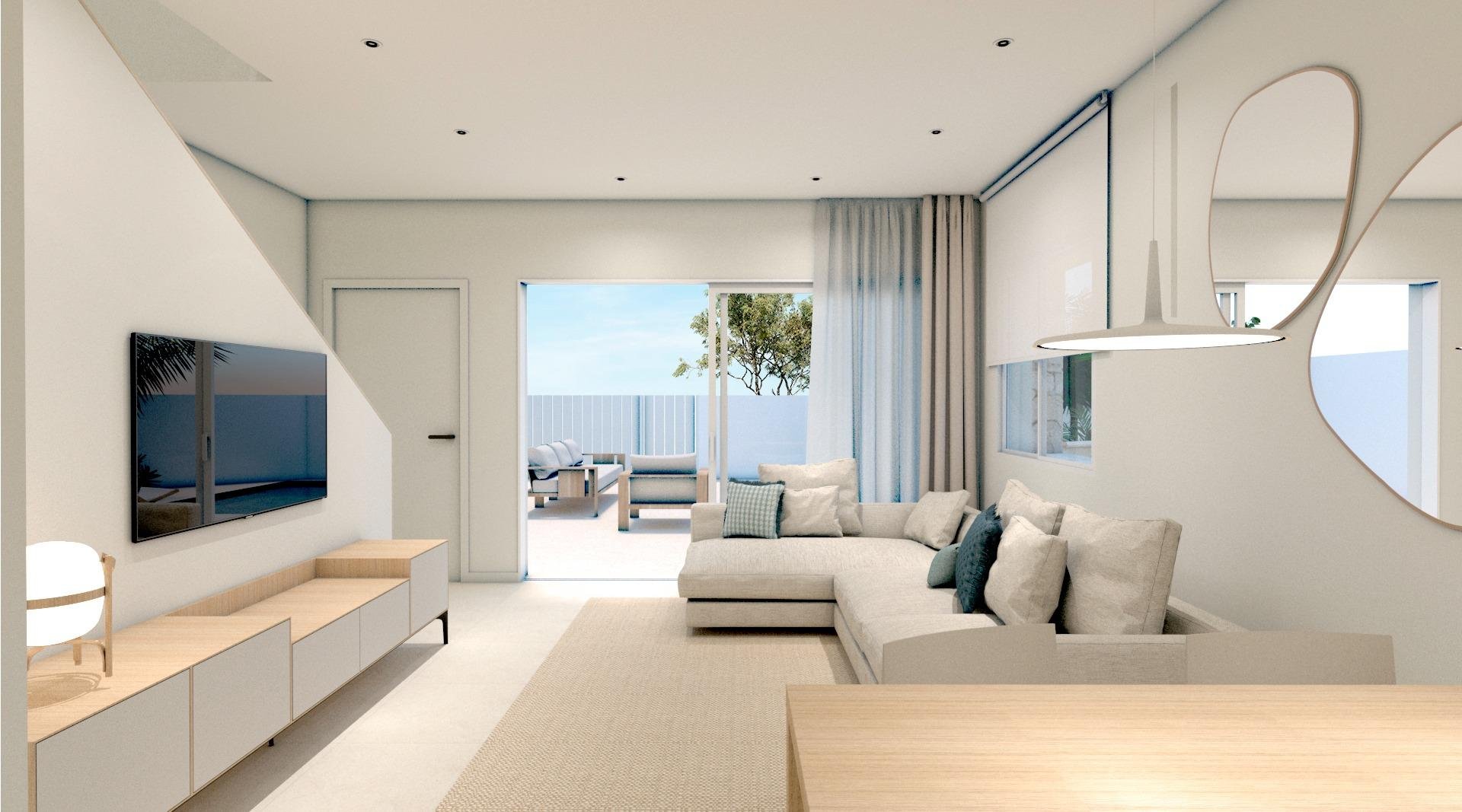 Villa Pilar de la Horadada, Alicante, Spānijā 3 istabas, 96 m2 Nr. 104341