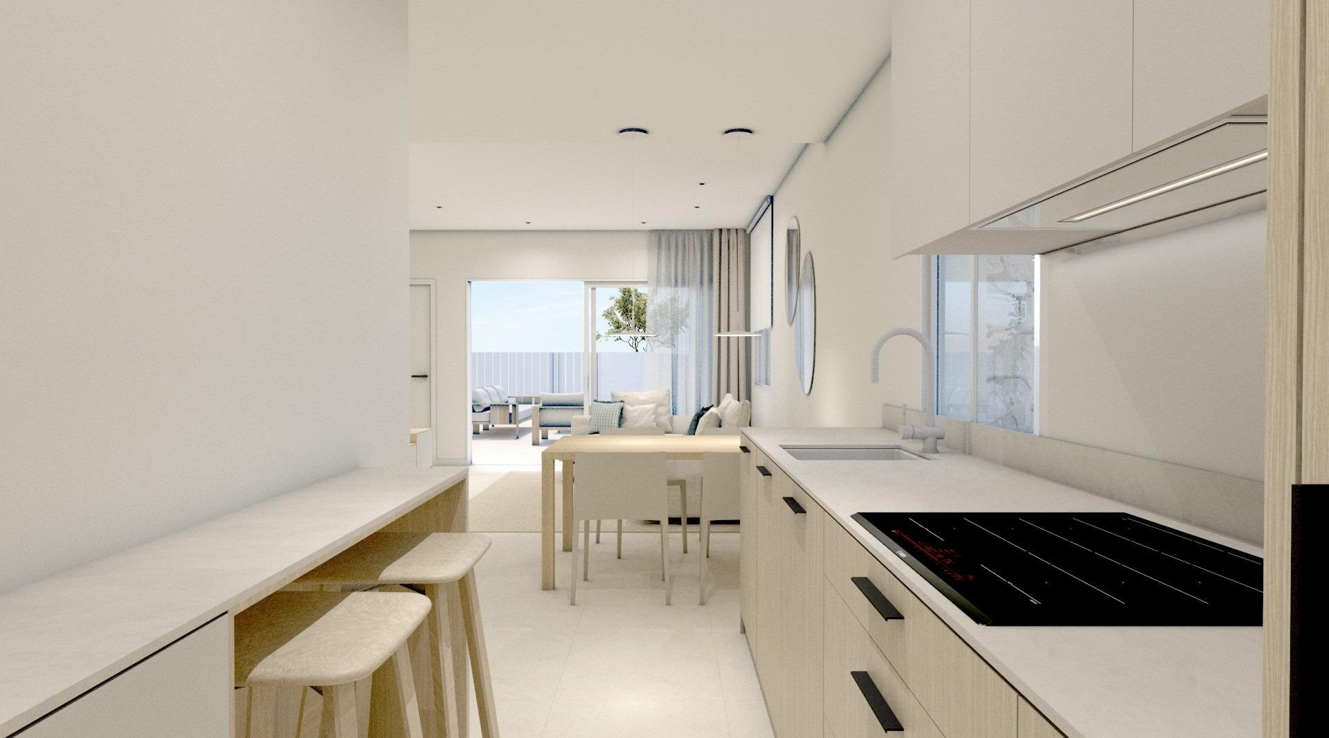 Villa Pilar de la Horadada, Alicante, Spānijā 3 istabas, 96 m2 Nr. 104341