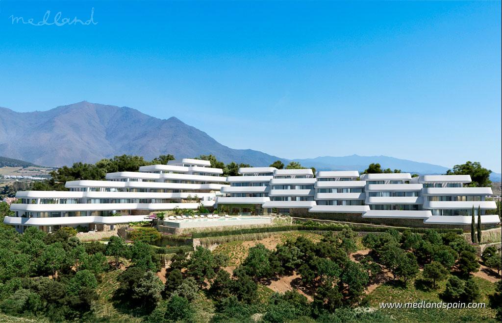 Appartamento a Casares, Malaga, Spagna 3 camere da letto, 133 mq. N° 139685