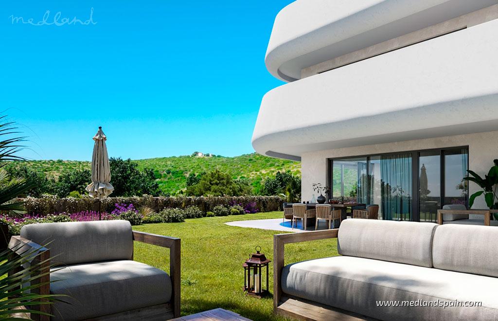 Appartamento a Casares, Malaga, Spagna 3 camere da letto, 133 mq. N° 139685