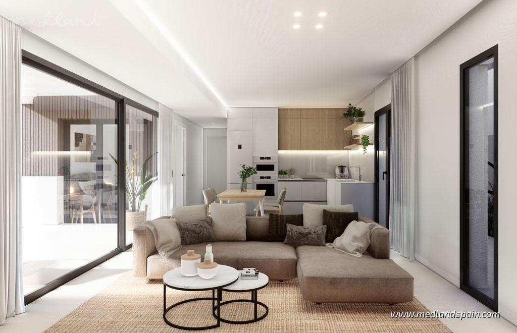 Apartment in Lo Pagan, Murcia, Spain 2 bedrooms, 69 sq.m. No. 139682