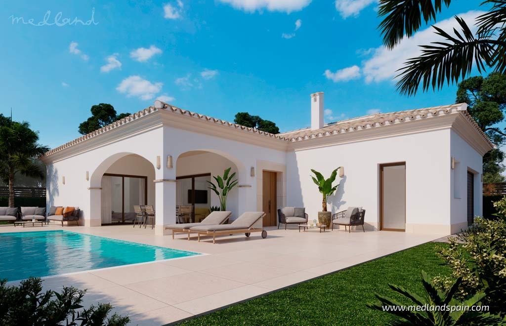 Huvila Lo Pagan, Murcia, Espanja 3 makuuhuonetta, 159 m2 No. 139681