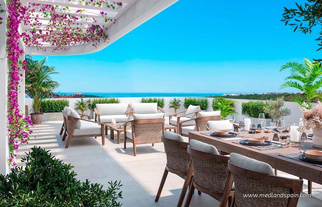 Apartament w Casares, Malaga, Hiszpania 3 sypialnie, 133 mkw. nr 139686