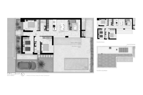 Layout 3 bedroom, 107 sq.m. in Lo Marabu Villas in Ciudad Quesada, Alicante, Spain №155167