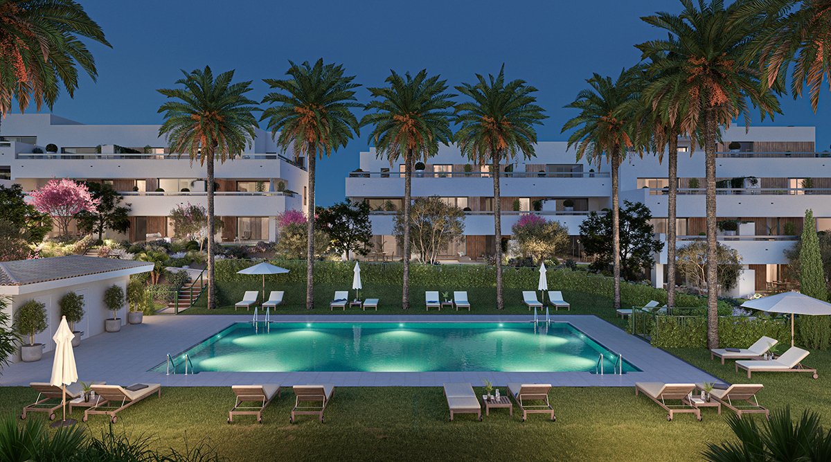 Apartament w Estepona, Malaga, Hiszpania 2 sypialnie, 111 mkw. nr 180491