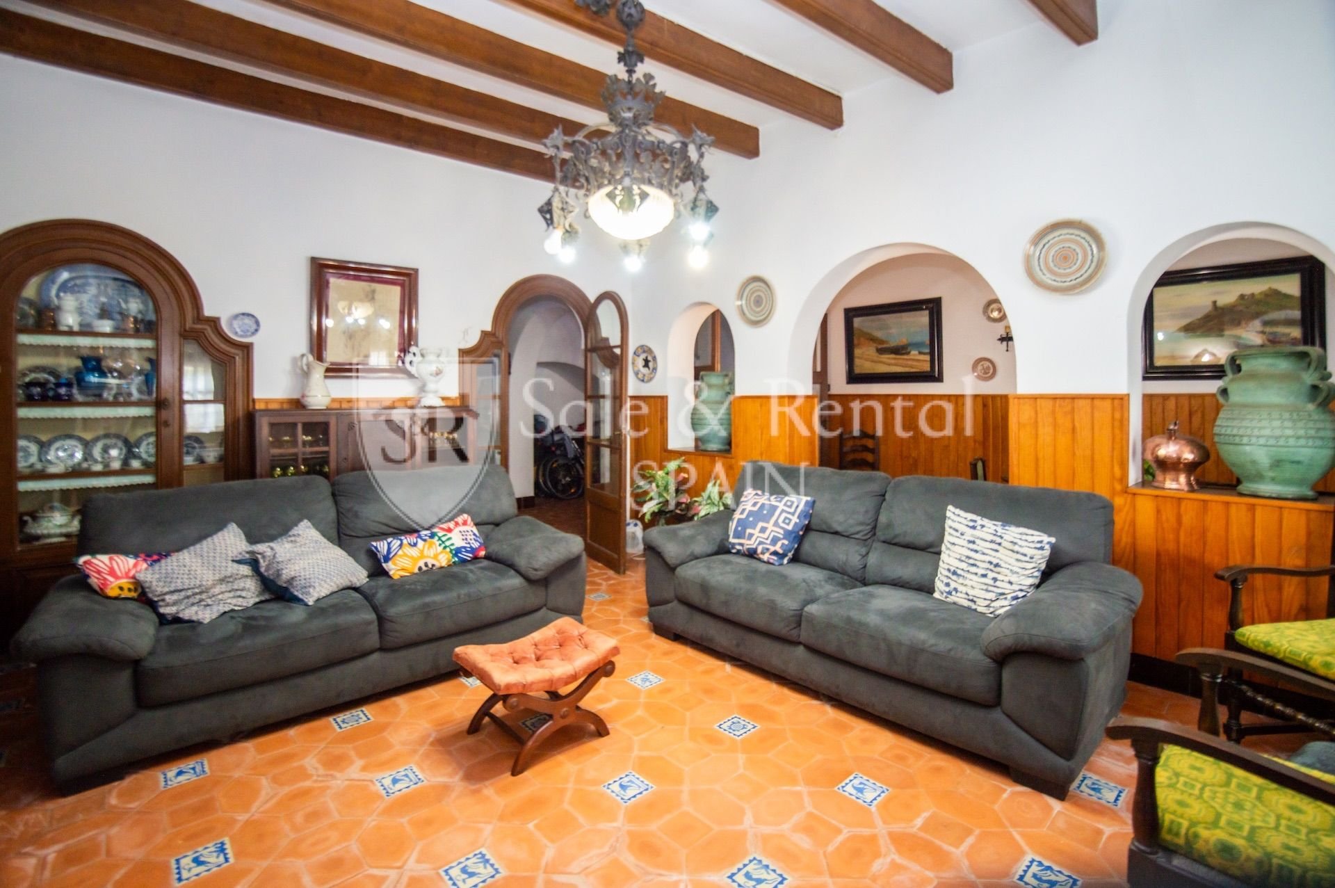 Hus i Tossa de Mar, Girona, Spanien 7 sovrum, 215 kvm. Nr. 173842