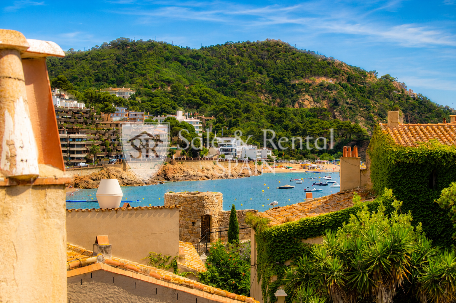 Hus i Tossa de Mar, Girona, Spanien 7 sovrum, 215 kvm. Nr. 173842