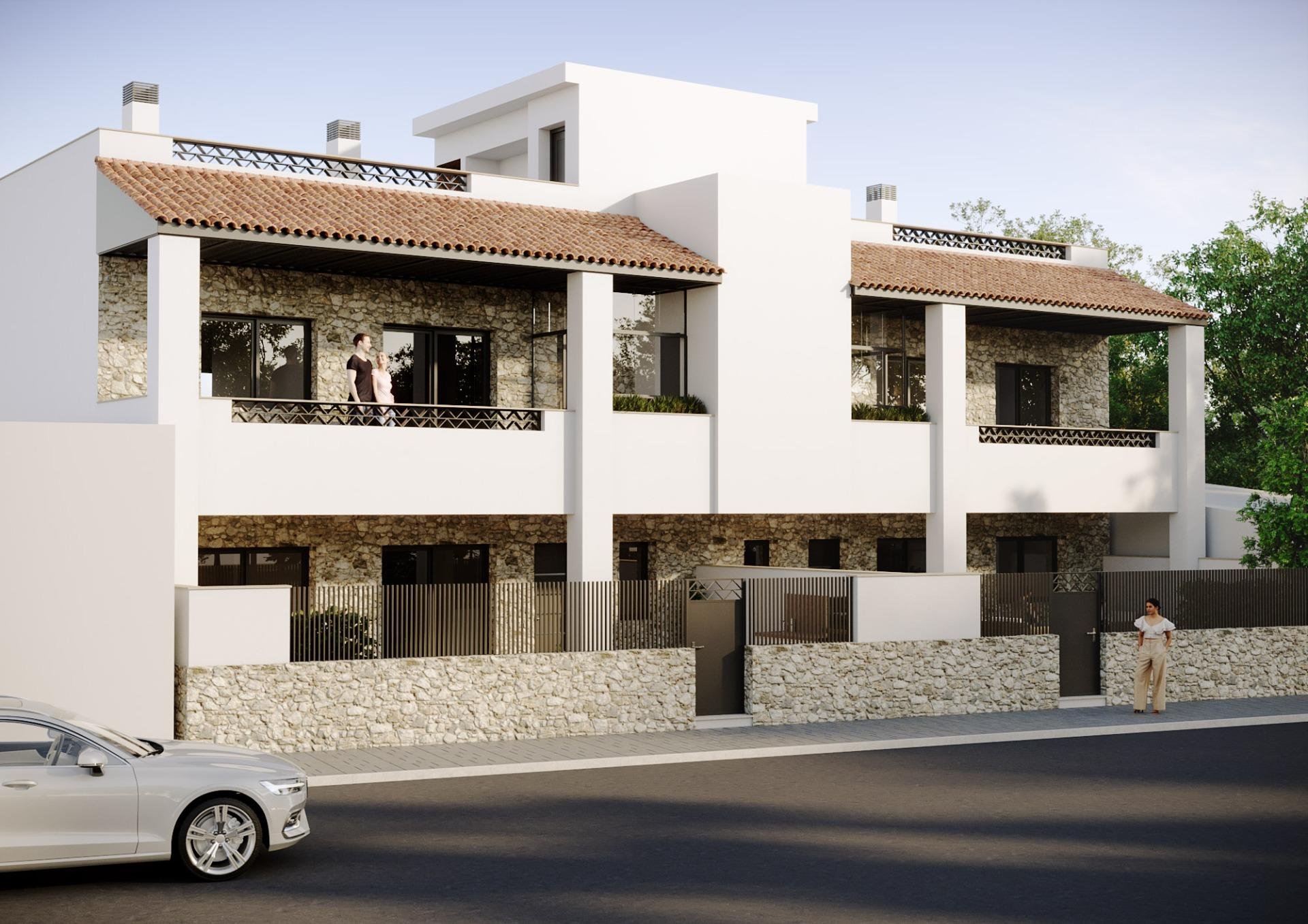 Bungalo Hondon De Las Nieves, Alicante, Spānijā 3 istabas, 101 m2 Nr. 134281