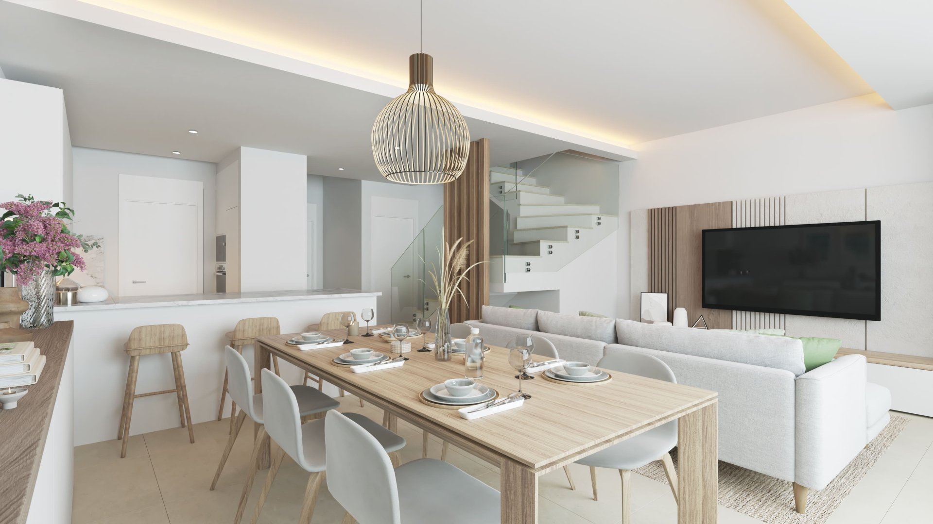 Duplex a Mijas, Malaga, Spagna 3 camere da letto, 198 mq. N° 148801