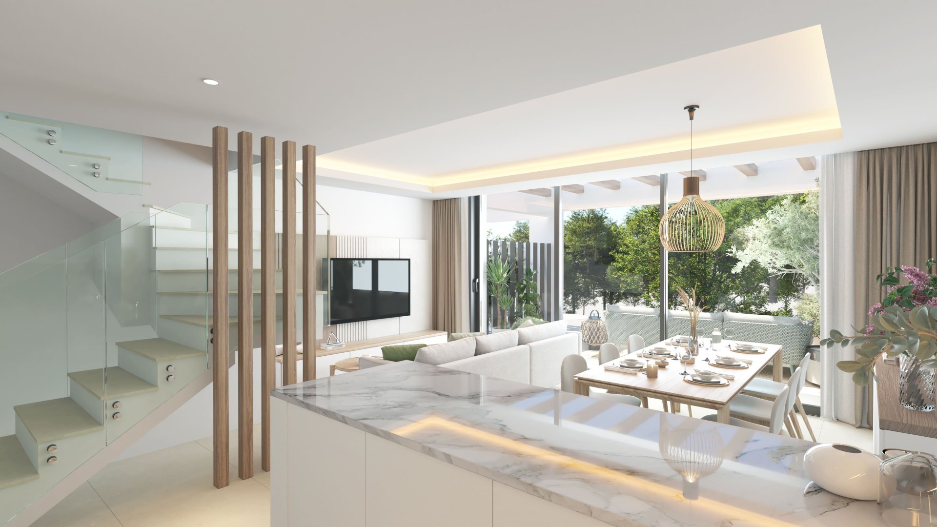 Duplex a Mijas, Malaga, Spagna 3 camere da letto, 198 mq. N° 148801