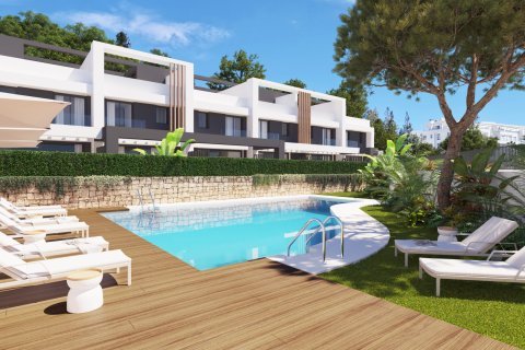 Tvåvåningslägenhet i Mijas, Malaga, Spanien 3 sovrum, 198 kvm. Nr. 148801