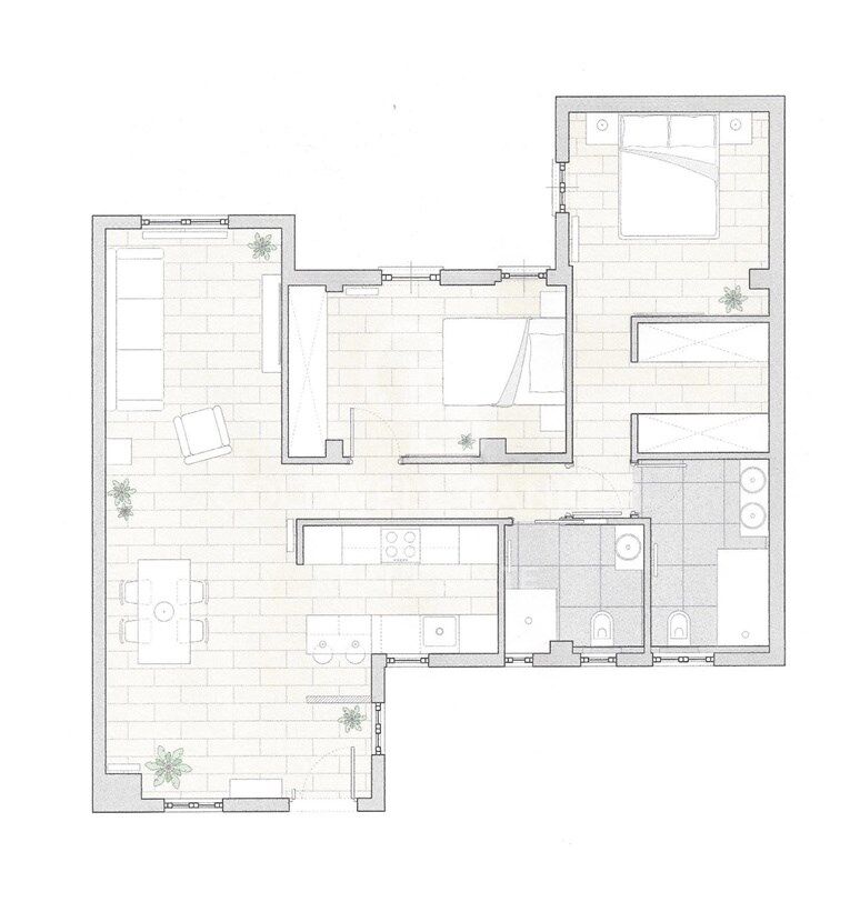 Apartment à Madrid, Espagne 2 chambres, 96 m2 No. 178612