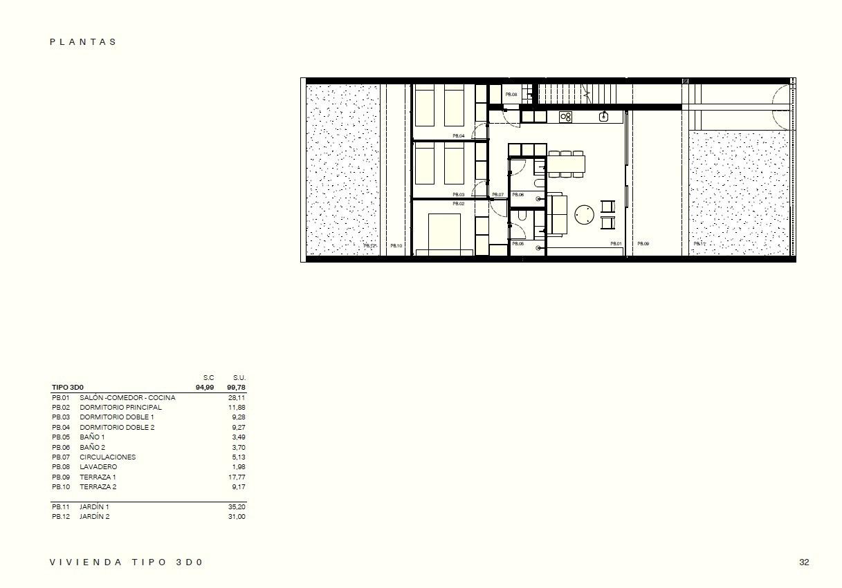 Bungalow à Los Altos, Alicante, Espagne 3 chambres, 99 m2 No. 149255