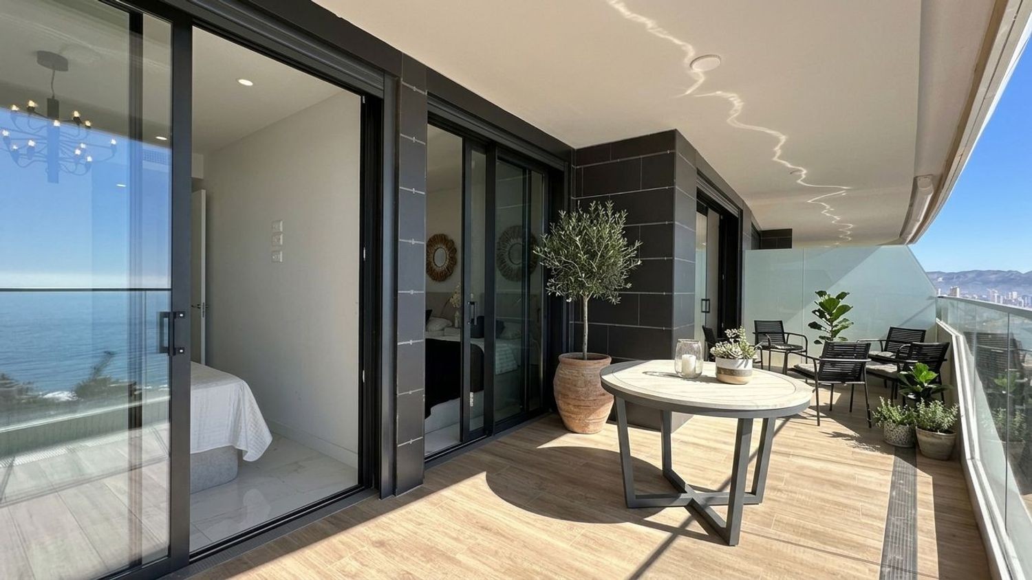 Wohnung in Benidorm, Alicante, Spanien 2 Schlafzimmer, 80 m2 Nr. 196104