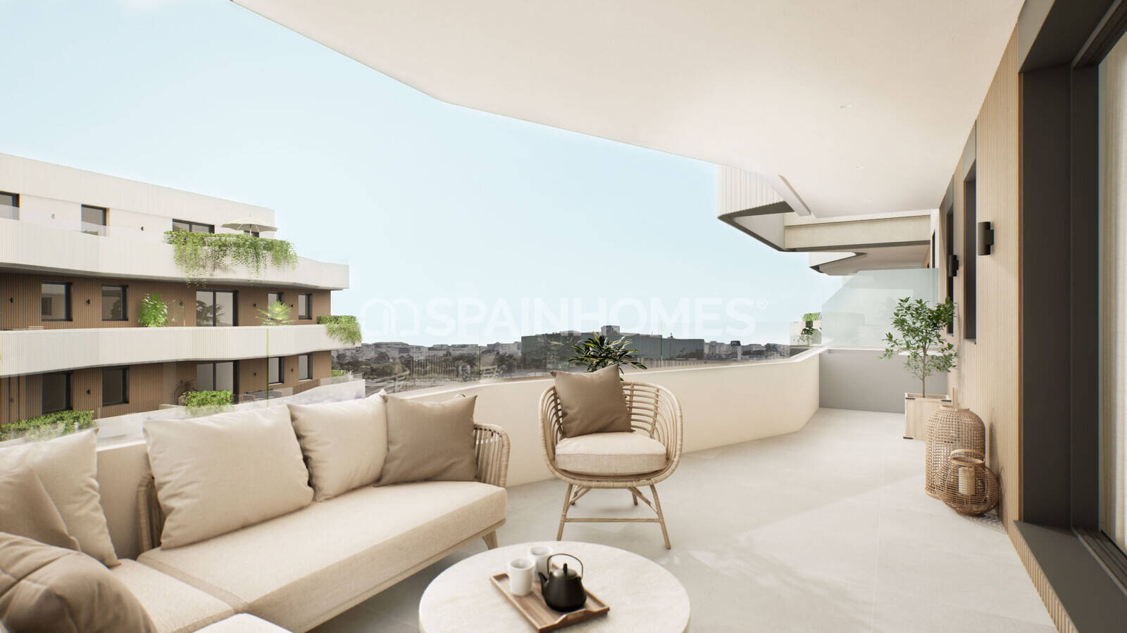 Apartment à Mijas, Malaga, Espagne 3 chambres, 80 m2 No. 166560
