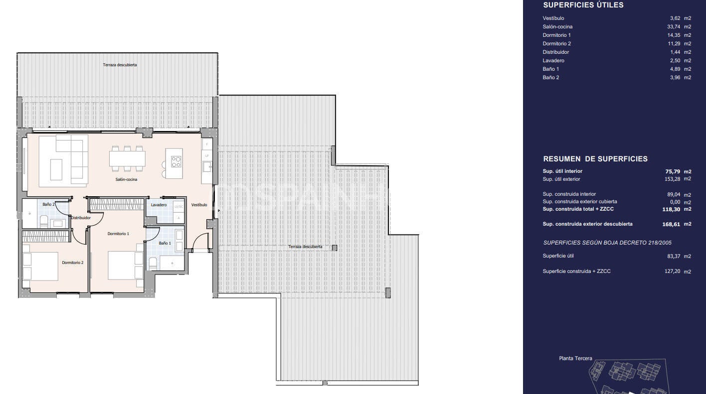 Appartamento a Marbella, Malaga, Spagna 3 camere da letto, 95 mq. N° 166561